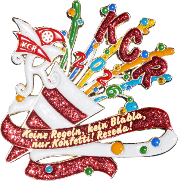 Keine Regeln, Kein BlaBla! Nur Konfetti! Reseda!